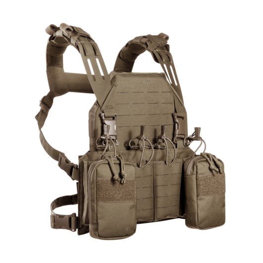 Tasmanian Tiger TT Modular Chest Rig 4xM4 - Coyote Brown