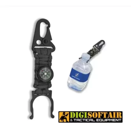 Paracod bottle holder with compass