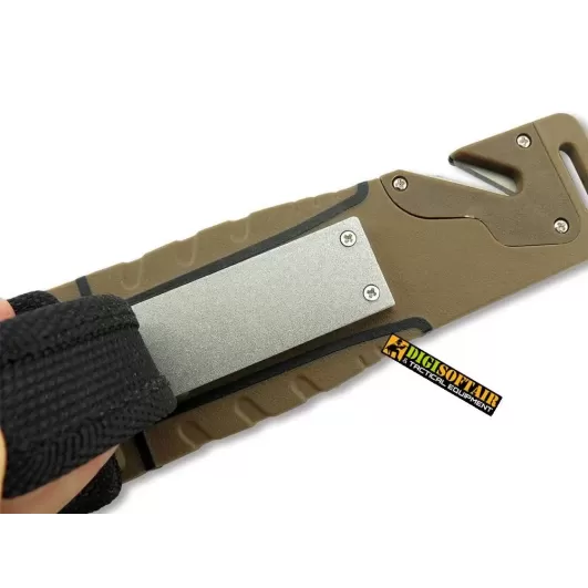 NIGHTINGALE FIXED BLADE TAN WITHARMOUR