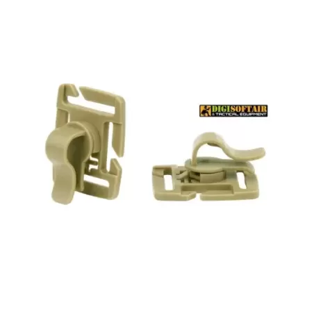 Molle multiclip cotyote 2-pack FOSCO