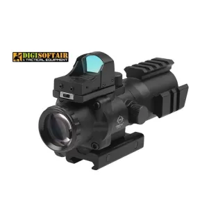 Rhino 4X32 Scope with Micro Red Dot Sight 2