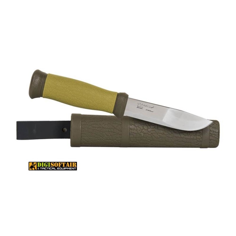 MORA Outdoor 2000 olive green Stainless Steel