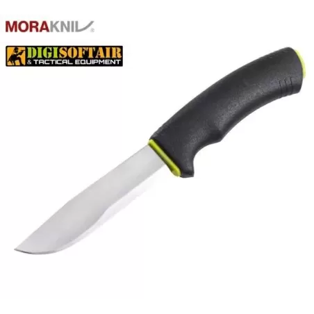 MORA Bushcraft signal Stainless Steel black / lime MORA Bushcraft signal Stainless Steel black / lime