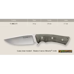 Gianghi Viper Tecnocut V4882CV Lama satinata Manico Micarta