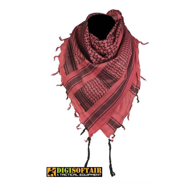 RED/black SHEMAGH SCARF Miltec