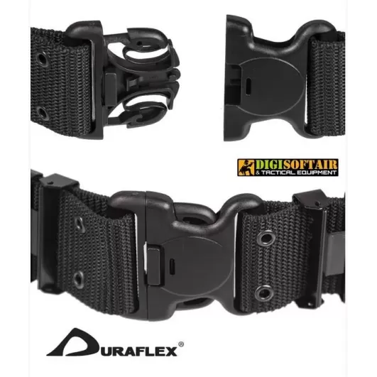 Cinturone nero US LC2 Duraflex miltec