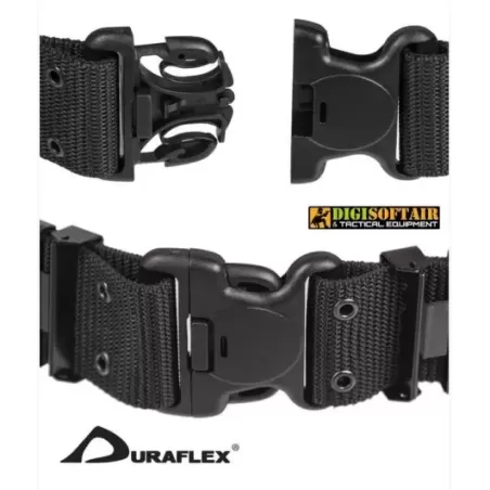Cinturone nero US LC2 Duraflex miltec