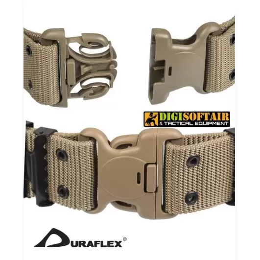 Cinturone coyote US LC2 Verde Duraflex miltec