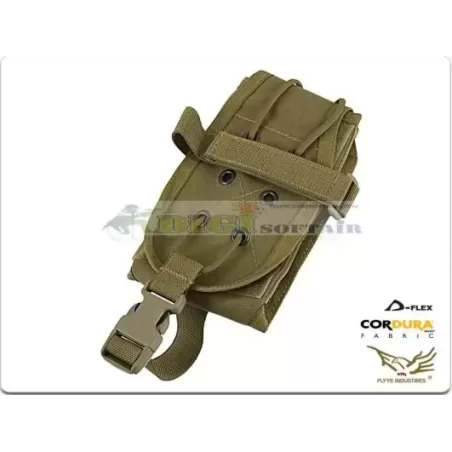 FLYYE Molle RAV MBITR Radio Pouch ranger green