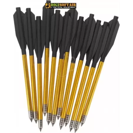 SKORPION PISTOLA BALESTRA DARDO ALLUMINIO 12PZ