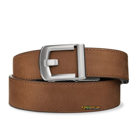 Kore Essentials X8 buckle Brown Buffalo Leather Gun Belt