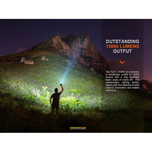 Fenix LR40R V2.0 — Searchlight 15000 lm USB-C Built-in Pack