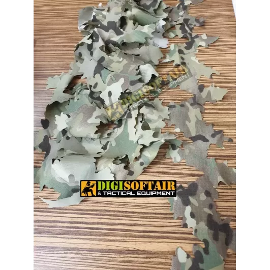 MONGOOSE -STRIPES GHILLIE 5pz SNIPER HOOD MULTICAM