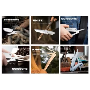 ROXON S501 Coltello multiuso EDC 2