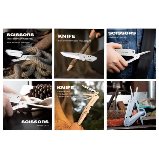 ROXON KS Knife Scissors S501 EDC