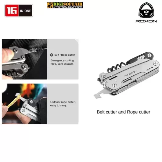 ROXON S801 multi tools STORM 16 Functions