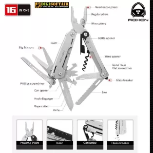 ROXON S801 multi tools STORM 16 Functions 2
