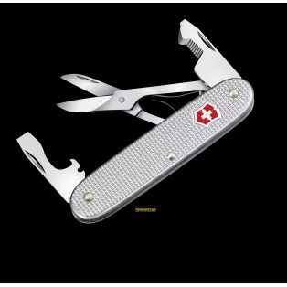 Victorinox Companion Slim Alox Argento — Mini multiutensile 6 funzioni