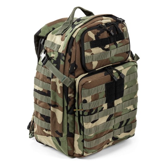 5.11 RUSH 24 2.0 Backpack — Woodland 37L