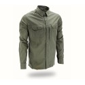 OPENLAND ALPHA Camicia Light Maniche Lunghe OD Green — Tactical