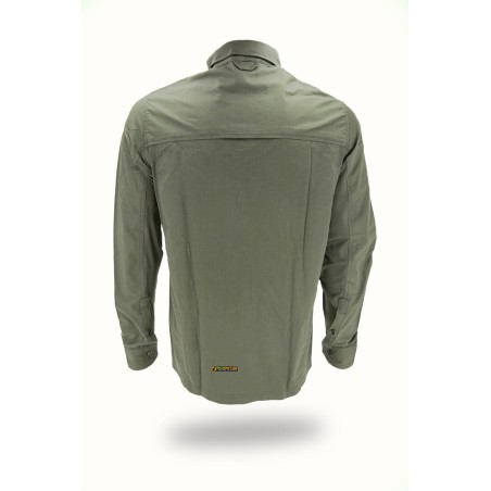 OPENLAND ALPHA Camicia Light Maniche Lunghe OD Green — Tactical