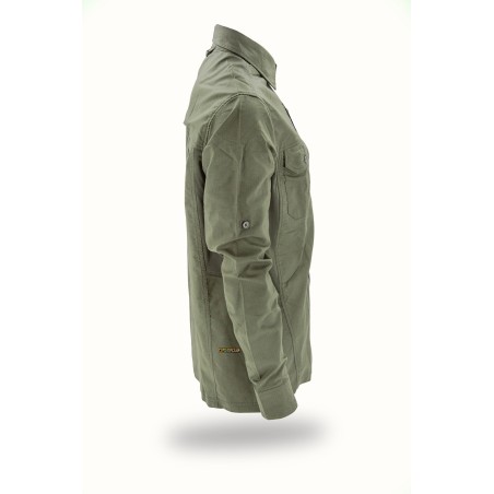 OPENLAND ALPHA Light Shirt Long Sleeves, OD Green — Tactical