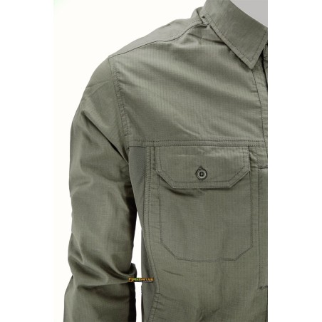 OPENLAND ALPHA Light Shirt Long Sleeves, OD Green — Tactical