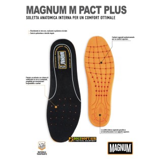 Magnum M-Pact Insole — Anatomical comfort and shock absorption