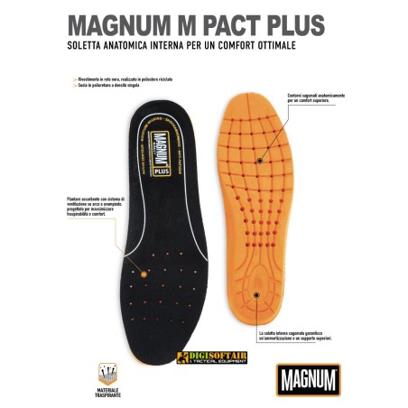 Magnum Soletta M-Pact — Comfort anatomico e assorbimento urti