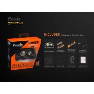 Fenix HM65R Rechargeable Headlamp 1400 lumen 2