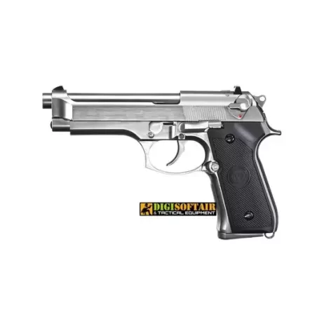 WE M92 Silver gen 2 FULL METAL gbb modello beretta WE M92 Silver gen 2 FULL METAL gbb modello beretta