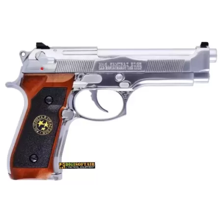 Silver WE 2058GS BioHazard M92 Silver 2058GS Silver WE 2058GS BioHazard M92 Silver 2058GS