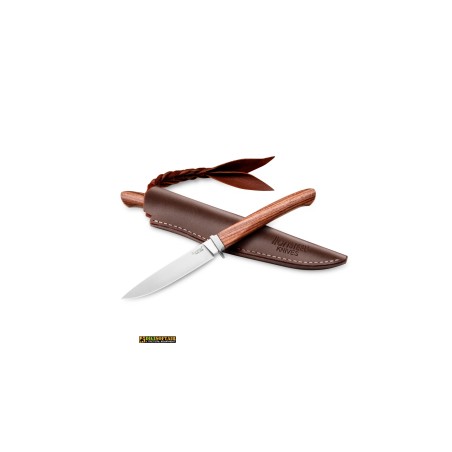 Ago Santos Wood — LionSteel AG01 ST, M390 Fixed Blade