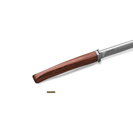 Ago Santos Wood — LionSteel AG01 ST, M390 Fixed Blade