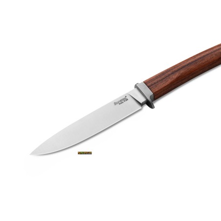 Ago Santos Wood — LionSteel AG01 ST, M390 Fixed Blade