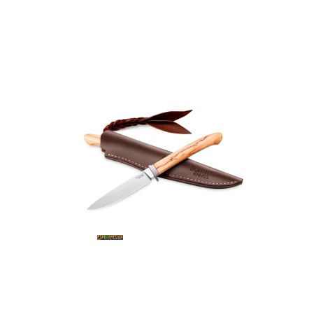 Ago Olive — LionSteel AG01 UL, M390 Fixed Blade EDC