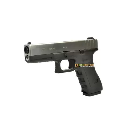 WE model glock G17 GEN 4 silver slide WE model glock G17 GEN 4 silver slide