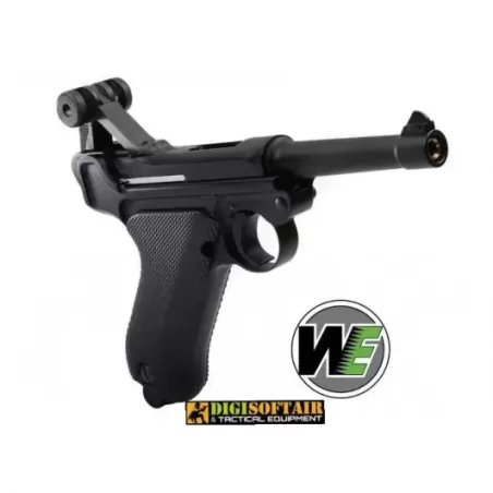 LUGER P08 SHORT BLACK WE Pistola a gas