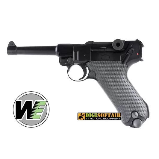 LUGER P08 SHORT BLACK WE Pistola a gas