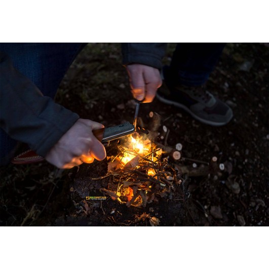 LionSteel B40 UL — Coltello Bushcraft Legno d’Ulivo (cod. B40 UL)