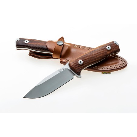 Lionsteel M5 ST Legno Santos — Lama 115 mm Sleipner