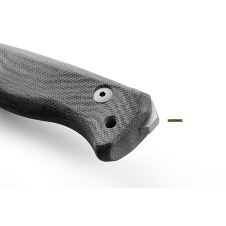 Lionsteel T6 3V — Black Canvas / Stonewash Blade (T6 3V CVB)