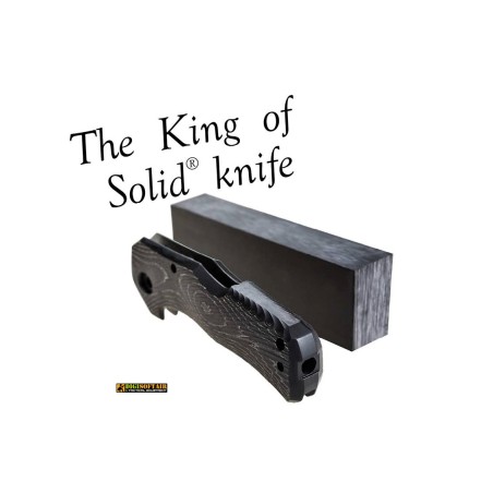 Lionsteel TM1 — Micarta (manico Micarta, lama satinata)