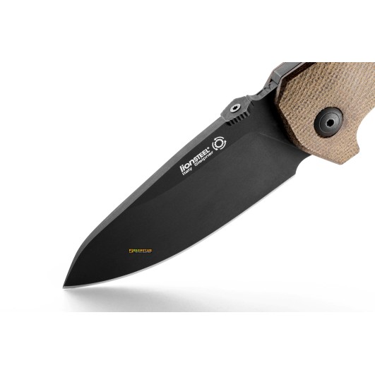 Lionsteel TM1B — Green Canvas, Black Blade