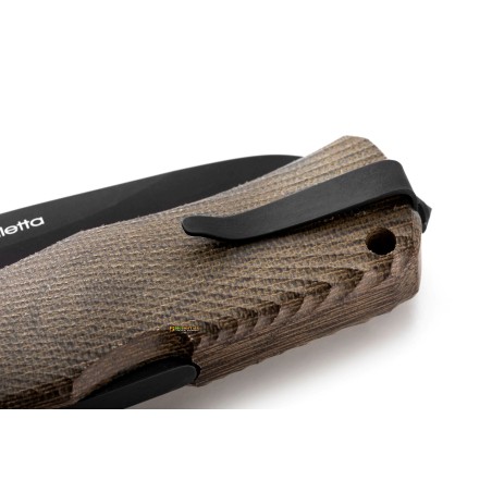 Lionsteel TM1B — Canvas Verde, Lama Nera