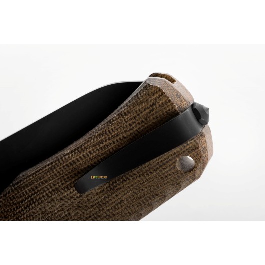 Lionsteel TM1B — Canvas Verde, Lama Nera