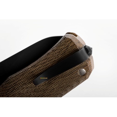 Lionsteel TM1B — Green Canvas, Black Blade