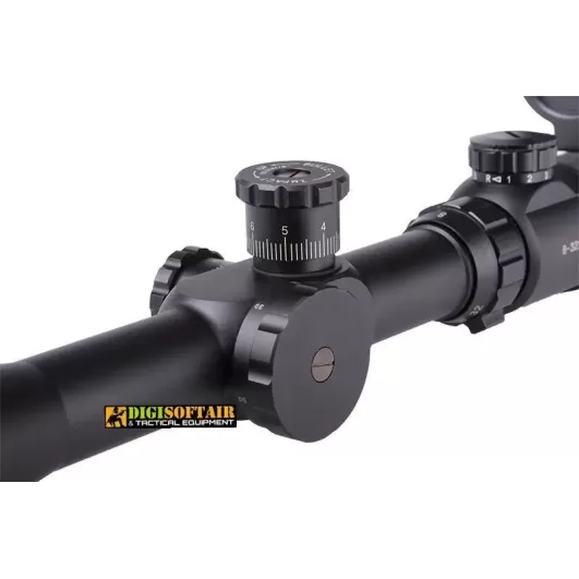 AIM-O 3.5-10x40E-SF Scope - Black [AMO-10-017498]