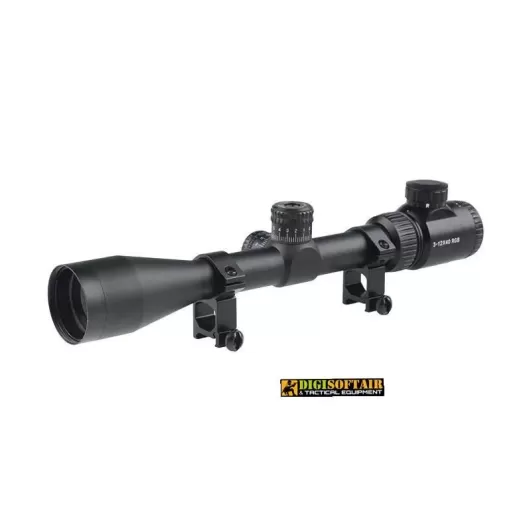 3-12x40 IRG RGB scope theta optics THO-10-021641