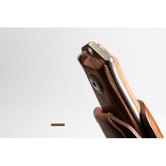 LionSteel B41 Legno Santo — Coltello Bushcraft Lama Fissa (cod. B41 ST)
